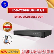 【Ready Stock】HIKVISION iDS-7208HUHI-M2/S 8ch turbo acuSense DVR iDS-7208HUHI-M2/S / DS-7208HUHI-M2(S