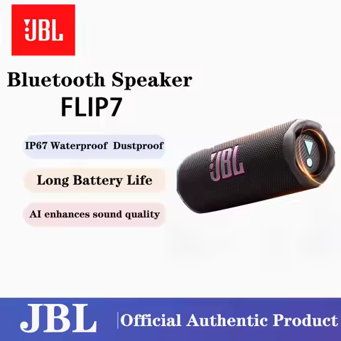 JBL FLIP 7 Bluetooth 5.4 Speaker IP68 Waterproof Dustproof 16H Playtime AI Sound Boost Deep Bass Out
