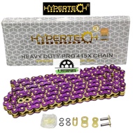 HYPERTECH PRO CHAIN ORING PURPLE GOLD HEAVY DUTY RANTAI 132L 415 428 TONNKA JRP CMS AJI RACING O-RIN
