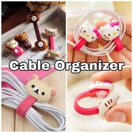 [SG SELLER] [FREE SHIPPING] Cable Organizer Wire Winder Handphone Mobile Phone Earphone Earpiece Hp