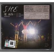 DVD S.H.E IS THE ONE Love Be A World Tour (3 DVD, Live Concert)