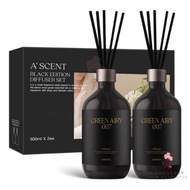 A’SCENT Black Edition Reed Diffuser Set 500ml x 2ea