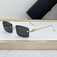 3CZ2 New Style Leopard Vacation Fashion Square Trendy Men Women Sunglasses Outdoor Street Shooting