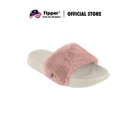 Fipper Fluff Sandal untuk Wanita Vanilla / Mushroom - Fipper Fluff Sandal for Women in Vanilla / Mus