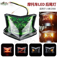 适用川崎Z900 Z650 忍者650 17-20年改装LED后尾灯刹车转向灯总成