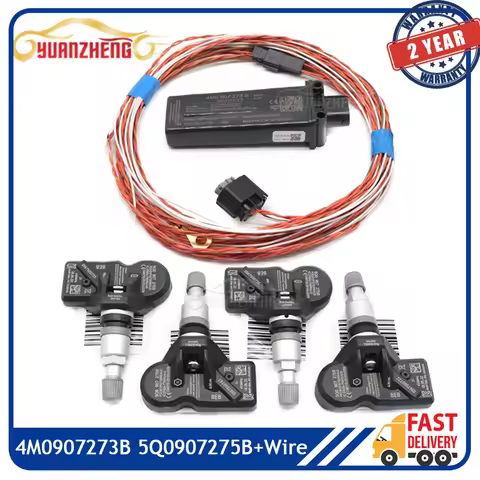 4M0907273B 5Q0907275B Car TPMS Tire Pressure Monitoring System Sensor For AUDI Q7 A5 SKODA BENTLEY P