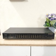 GG118. Pioneer stereo graphics equalizer GR470 home EQ vintage classic sound processor