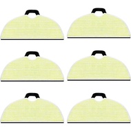 6-Pack Mop Pads Compatible for Shark Matrix Plus AI Ultra 2-in-1 Robot Vacuum AV2610WA, RV2610WA, AV
