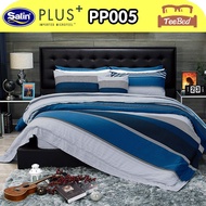 💎TeeBed💎 Satin Plus ชุดผ้าปู+ผ้านวม 3.5/5/6 ฟุต พิมพ์ลาย PP003 PP005 PP008 PP011 PP012 PP013 PP014 P