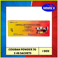 ✗ ◊ ◎ Coxiban 7g x 48 sachets/box