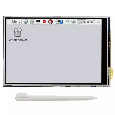 Professional 3.5 Inch TFT LCD Touch Screen 320X480 Resolution Abs Case+Touchpen For Raspberry Pi 4Th