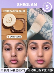SHEGLAM Full Coverage Foundation Balm-Butterscotch Long Lasting Flawless Moisturizing Foundation Oil