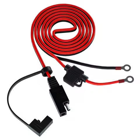 CS-1423A1 Motorcycle Accessories Waterproof OT Terminal Wire Cable 1.4m SAE Connector Socket Cable