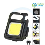 Mini Power LED Keychain Flashlight / Multi-functional Rechargeable Battery / Portable Keychain Torch