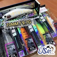 ZERO SINKING 70MM/9.7G HARD LURE FISHING LURE