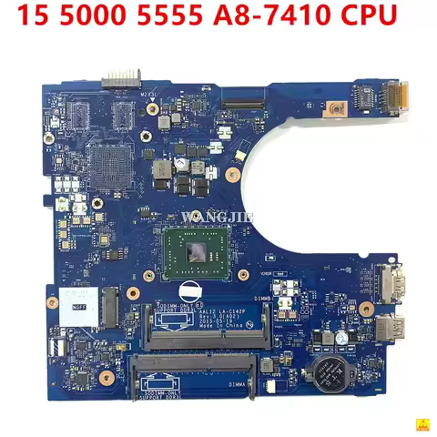 LA-C142P For Dell Inspiron 15 5000 5555 Laptop Motherboard 1N0C6 01N0C6 CN-01N0C6 AAL12 W/ FOR A8-74