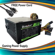 ♞ESGAMING POWER SUPPLY UNIT(PSU)FREE POWER CORD 700-750WATTS FOR DESKTOP CPU GAMING
