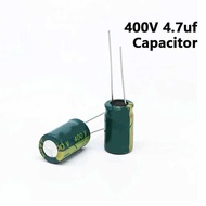 (10pcs) 400V Electrolytic Capacitor 400V 4.7uf 8x12 mm Capacitor