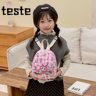 Children's Backpack, POP MART Cartoon School Bags, Fashion Plaid Large Capacity Shoulder Bags