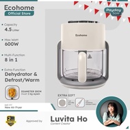 ECOHOME Air Fryer & Dehydrator Transparent 8 in 1 EAF777 4.5L