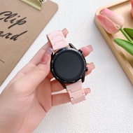 สายคาร์บอนไฟเบอร์ 20mm/22mm สำหรับ Samsung Galaxy Watch 6 5 5pro 4 classic 42mm/43mm/46mm/47mm/Active 2 40mm/44mm เกียร์ S3 สร้อยข้อมือ Huawei watch GT 3 2 สายนาฬิกาสำหรับ Redmi Watch 3 Active สายนาฬิกา