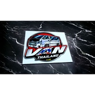 VAN CLUB | WATERPROOF VINYL STICKER