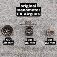 Pressure Gauge/ manometer original FX Airguns - 23 mm TERLARIS