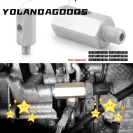 YOLA Oil Pressure Sensor Connector, 1/8"NPT Female Stainless Steel Side Holes Feed Line Gauge Tee Ad