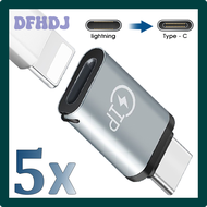 DFHDJ Lightning Female to USB-C Male Cable Converter Carplay Type-C Phone Charger Adapter for Iphone15 Pro Max Huawei P30 Earphones PJYNF