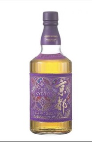 日本京都純麥威士忌 西陣織紫帶 700ml