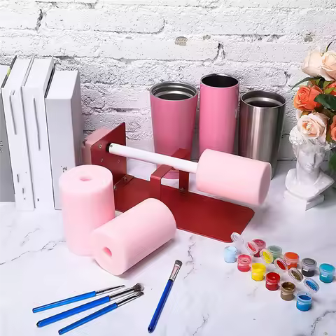 A64K 4 Sizes 16 Pieces Cup Turner Foam Tumbler Inserts For 1/2 Inch PVC Pipe Tumbler Inserts For 10 
