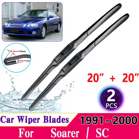 for Toyota Soarer Z30 Lexus SC MK3 1991~2000 1998 Car Front Windscreen Wipers Auto Blades Wipers Bla