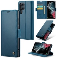 XICCI Multi-functional Phone Case for Samsung S25 Ultra/S25 Plus/S25/S25 Edge Luxurious Leather Cove