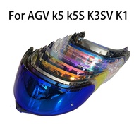 เลนส์หมวกกันน็อคมอเตอร์ไซค์กระบังหน้าหมวกนิรภัยเหมาะกับ K1 AGV หมวกกันน็อค K5 K3SV