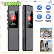 SHOUOUI Digital Voice Recorder Pen, Portable Max Support 128GB Card MP3 Player, High Quality Recordi