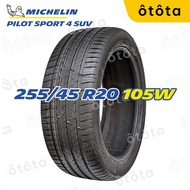 Lốp ô tô Michelin 255/45 R20 105W Pilot Sport 4 SUV MO – Chính Hãng BH 6 năm (255/45R20 255 45 R20)