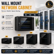 📢READY STOCK📢Wall-mounted network cabinet, 4U/6U/9U/12U server rack cabinet