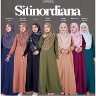LUVLA Dress Siti Nordiana,Dress Muslimah,Jubah Plain,Dress Woman,Dress Plus Size,Jubah Muslimah,Ironless,Jubah Plus Size