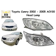 Toyota Camry 2002 - 2005 ACV30 Taiwan (Non-HID) DEPO Head Lamp  Lampu Depan , Lampu Besar 2003 2004