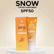 Snow tinted sunscreen Spf 50++ Dherbs