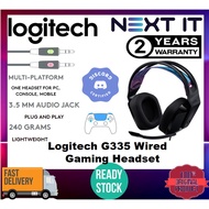 [READY STOCK] Logitech G335 Wired Gaming Headset with Flip to Mute Microphone