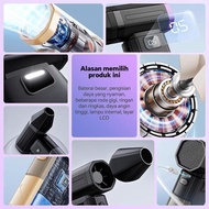 LAYAR HIGH SPEED BLOWER FAN 5 GEAR WIND 100000PRM HIGHT-SPEED MINI VIOLENT JET FAN TURBO 6000MAH SUP