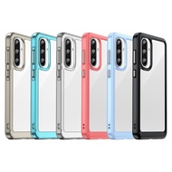For Samsung Galaxy A36 Clear Case Samsung Galaxy A36 Cover Funda Coque Hard Translucent PC Soft TPU 