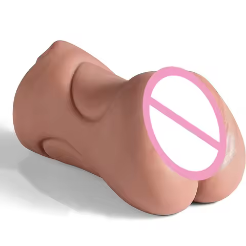Function Realistic Pocket Male Pleasure Device - 5D Deep Vaginal & Tight Anal, Anatomically Designed