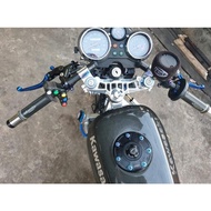 KAWASAKI Triangle Handlebar Triple Clamp Wr3 Ninja 150 Rr Black Silverkawasaki