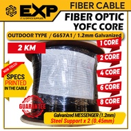 COD Fiber Optic Cable EXP | YOFC - 1 Core, 2 Core, 4 Core, 6 Core and 8 Core 2KM (NON-TELCO)