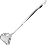 ABOOFAN Gravy Ladle: Drizzle Spoon Stainless Steel Saucier Sauce Soup Spoon With Spout Kitchen Gadge
