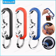 Creative multi-functional bottle opener keychain  internet red keychain  men's business keychain  me