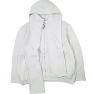 CAMIEL FORTGENS 2024 秋冬圍巾連帽衫（葡萄牙製造） - 帶圍巾的拉鍊衛衣。 CF.18.02.02.01，S 碼，灰色。抓絨內襯。原價：¥75,900。 [近全新][二手][CAM