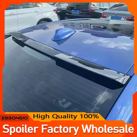 For BMW 3 Series G20 M3 G80 Top Spoiler 2020-2024 ABS Gloss Black Rear Upper Window Spoiler